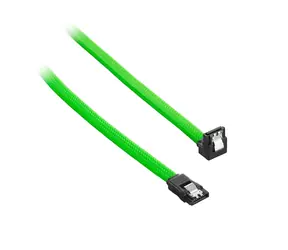 CableMod ModMesh rechtwinkliges SATA 3-Kabel 30 cm - grün