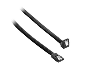 CableMod ModMesh rechtwinkliges SATA 3-Kabel 30 cm - schwarz
