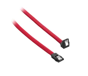 CableMod ModMesh rechtwinkliges SATA 3-Kabel 60 cm - rot