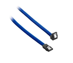 CableMod ModMesh rechtwinkliges SATA 3-Kabel 60 cm - blau