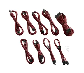 CableMod PRO ModMesh C-Series Kit für Corsair AXi & HXi & RM - Dunkelrot