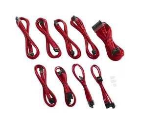 CableMod PRO ModMesh C-Series Kit für Corsair AXi & HXi & RM - Rot