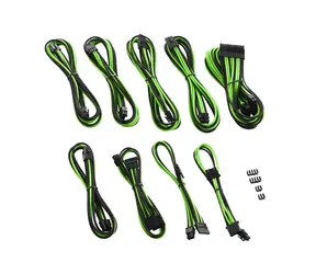 CableMod PRO ModMesh C-Series Kit für Corsair Rmi & RMx - Schwarz-Hellgrün