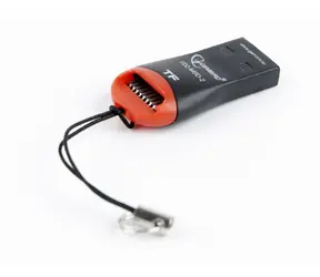 Gembird MicroSD-Kartenleser / USB 2.0 / MicroSD / SDHC / Übertragung bis zu 25 MBit/s