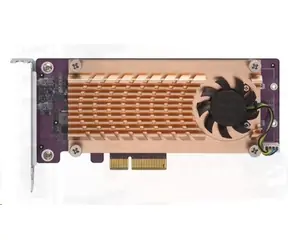 QNAP QM2-2P-244A / Erweiterungskarte für SSD M.2 22110 & 2280 / 2 Steckplätze / TVS-x82 & TS-x77 NAS-Unterstützung