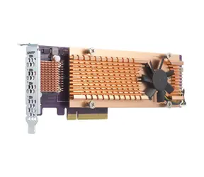 QNAP QM2-4P-384 / M.2 2280 PCIe SSD-Erweiterungskarte / 4 Steckplätze / für TDS-16489U & TES-1885U(QTS)