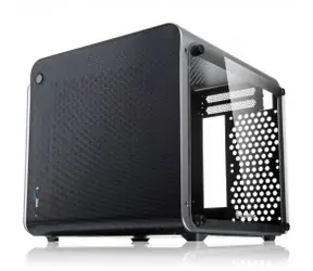 RAIJINTEK Metis EVO TG silber / Mini-ITX / mit transparentem Seitenteil / USB 3.0 / USB 3.1 (Typ C) / ATX|SFX / ohne Netzteil