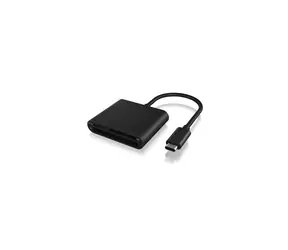 Icy Box IB-CR301-C3 schwarz / externer Speicherkartenleser / USB 3.0 C