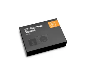 EKWB EK- Quantum Torque 6-Pack HDC 12 - Schwarz / G1|4" auf 12 mm Außendurchmesser / schwarz / 6 Stück