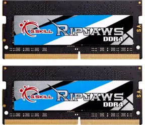 G.Skill Ripjaws 16 GB (2 x 8 GB) 2666 MHz / DDR4 / SO-DIMM / CL19-19-19-43 / 1,2 V