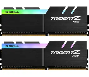 G.Skill Trident Z RGB 32 GB (2 x 16 GB) 3600 MHz schwarz / DDR4 / CL18-22-22-42 / 1,35 V / XMP 2.0 / LED-Hintergrundbeleuchtung