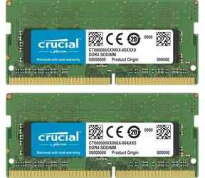 CRUCIAL 64 GB (2 x 32 GB) 3200 MHz / SO-DIMM / DDR4 / PC4-25600 / CL22 / DRx8 / 1,2 V