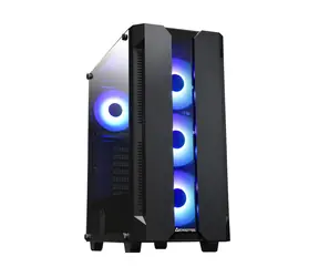 Chieftec GS-01B-OP schwarz / ATX / 2x USB 3.0 / 4X 120mm A-RGB / ohne Stromquelle / transparente Seite