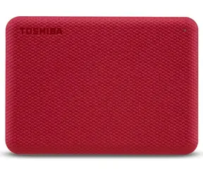 Toshiba CANVIO ADVANCE (NEU) 4 TB rot / Externe Festplatte / 2,5 Zoll / USB 3.2 Gen 1