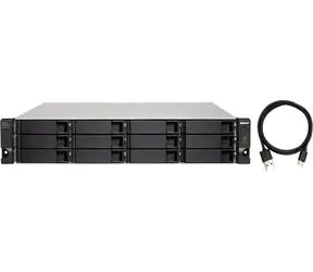 QNAP TL-R1200C-RP QNAP NAS-Erweiterungseinheit (12xSATA)