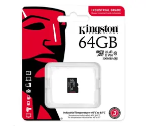 Kingston microSDXC 64 GB Industrial / UHS-I V3 / U3 / Klasse 10