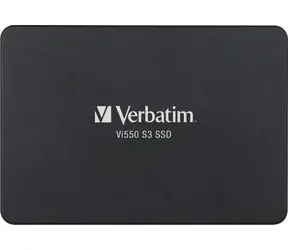 Verbatim Vi550 S3 256 GB / SSD / 2,5 Zoll / SATA III / 3D NAND / R: 560 MB / W: 430 MB / IOPS R: 64784 W: 85901 / MTBF 2 mh / 3 Jahre