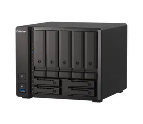 QNAP TS-h973AX-8G / 9x HDD / RYZEN V1500B 2,2 GHz / 8 GB DDR4 / 3,5"&2,5" SATA / 2xGLAN & 1x 10GLAN