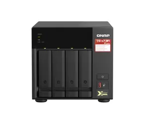 QNAP TS-473A-8G / 4X HDD / RYZEN V1500B 2,2 GHz / 8 GB DDR4 / 3,5" & 2,5" SATA / 2x 2,5" GLAN