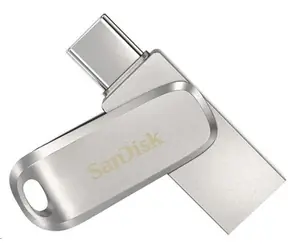 SanDisk Ultra Dual Drive Luxe 128 GB Silber / Flash-Disk / USB-A 3.1 & USB-C 3.1 / Lesen: 150 MB