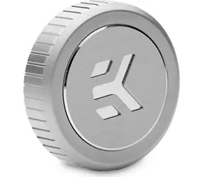 EKWB EK- Quantum Torque Plug mit Abzeichen - Satiniertes Titan