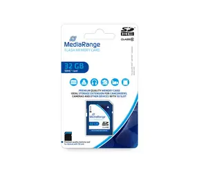 MediaRange SDHC 32 GB / Klasse 10 / R: 45 MB / W: 15 MB 