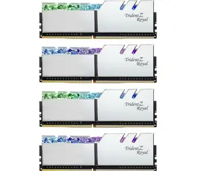 G.Skill Trident Z Royal Silver 64 GB (4 x 16 GB) 3200 MHz / DDR4 / CL16-18-18-38 / 1,35 V / XMP 2.0