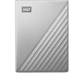 WD My Passport Ultra für MAC 5 TB silber / Externe Festplatte / 2,5 Zoll / USB 3.2 Gen. 1 