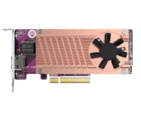 QNAP QM2-2P10G1TB / PCIe Gen3-Erweiterungskarte mit 2x NVMe SSD-Steckplätzen und 1x 10GbE
