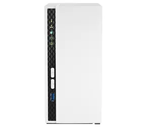 QNAP TS-233 / ARM Cortex A55 2,0 GHz / 2 GB RAM / 2x 2,5" oder 3,5" SATA III / 1x USB 3.0 & 2x USB 2.0 / 1x GLAN