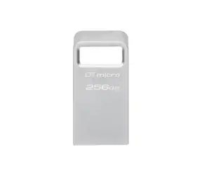 Kingston DataTraveler Micro 256GB Silber / Flash Disk /USB 3.2 Gen 1 - (USB-A 3.0)