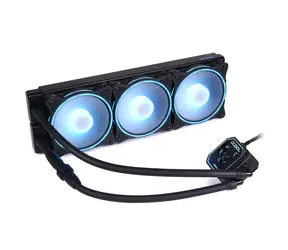 Alphacool Eisbaer LT360 Aurora HPE Edition CPU / 360-mm-Kühler / DRGB / Option zur Erweiterung um einen weiteren Steckplatz