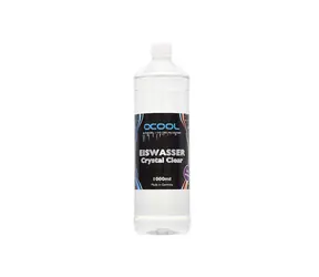 Alphacool Eiswasser Crystal Clear UV-aktiv vorgemischtes Kühlmittel 1000ml / Kühlflüssigkeit / UV-aktiv