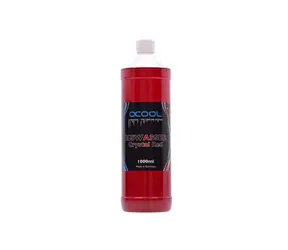Alphacool Eiswasser Crystal Red vorgemischtes Kühlmittel 1000 ml / Kühlmittel