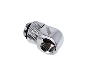 Alphacool Eiszapfen L-Verbinder drehbar G1/4 auf G1/4 chrom
