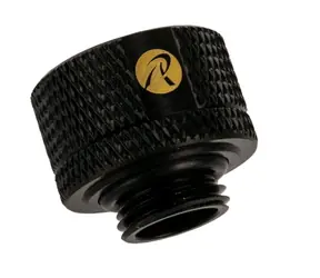 RAIJINTEK Pelias - D141806 6 Stück Schwarz / 14 mm Außendurchmesser > 10 mm Innendurchmesser HardTube / G1/4" 