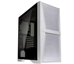 RAIJINTEK Silenos MS weiß / ATX / 2x USB 3.0 + 1x USB-C / ohne Netzteil / transparente Seite 