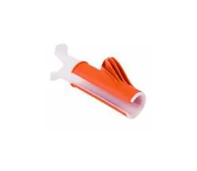MicroConnect Kabelorganisatornippel 32mm orange