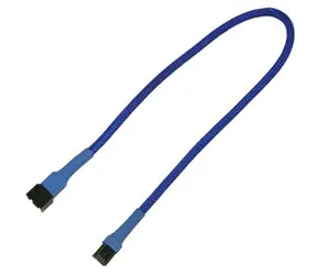 Nanoxia NX3PV30B Verlängerungskabel 3-polig Molex 30cm blau / 9-2-000