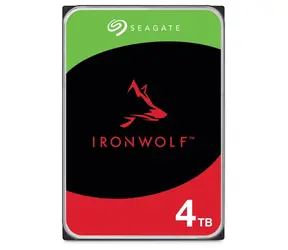 Seagate IronWolf 4 TB / HDD / 3,5" SATA III / 5.400 U/min / 256 MB Cache / für NAS / 3 Jahre