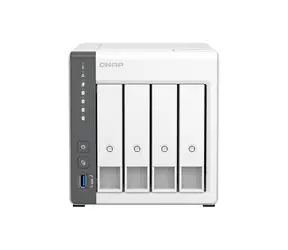 QNAP TS-433-4G / ARM 4core 2,0GHz / 4GB RAM / 4X SATA / 1x GbE / 1x 2,5GbE / 2x USB 2.0 / 1x USB 3.2