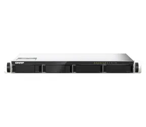 QNAP TS-435XeU-4G / 2,2 GHz / 4 GB RAM / 4X SATA / 2x M.2 NVMe / 2x 2,5GbE / 2x 10GbE / SFP+ / geringe Tiefe
