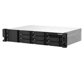 QNAP TS-864eU-RP-4G / 4 Kerne 2,9 GHz / 4 GB RAM / 8 x SATA / 2 x 2,5 GbE / 1 x PCIe / 1 x HDMI / 2 x Quelle / geringe Tiefe