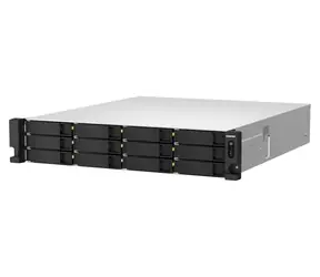 QNAP TS-h1887XU-RP-E2334-16G / Xeon 4,8 GHz / ZFS / 16 GB ECC RAM / 12 x 3,5 Zoll + 6 x 2,5 Zoll / 2 x 2,5 GbE / 2 x 10 GbE