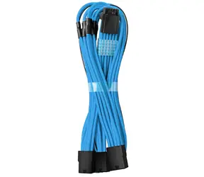 CableMod PRO ModMesh 8-Pin PCIe Dreifach-Verlängerungskabel 45 cm - Blau