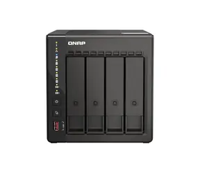 QNAP TS-453E-8G / Celeron 2,6 GHz / 8 GB / 4X 3,5" SATA III & 2x M.2 2280 / 4X USB / 2x 2,5"-LAN / Kundendienst