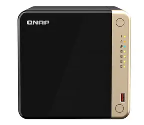 QNAP TS-464-8G / Intel Celeron 2,9 GHz / 8 GB / 4X 3,5" SATA III & 2x M.2 2280 / 4X USB / 2x 2,5" GLAN