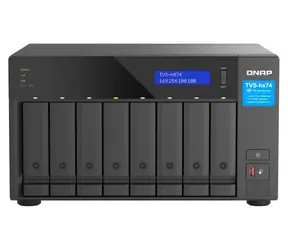 QNAP TVS-h874-i5-32G / Intel Core i5-12400 / 32 GB DDR4 / 8x3,5" SATA III + 2x M.2 2280 / 2x 2,5GLAN