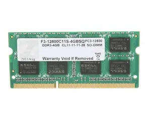 G.Skill 4 GB (1x4 GB) 1600 MHz / DDR3 / CL11 / SO-DIMM / 1,5 V 