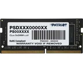 Patriot Signature 16 GB (1 x 16 GB) 3200 MHz / SO-DIMM / DDR4 / CL22 / Nicht-ECC / Ungepuffert / 1,2 V / Dual-Rank